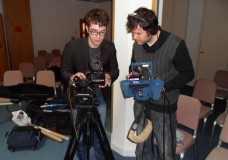 Portsmouth University Film students in action